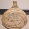 Bell-Shape Woven Rattan Lampshade – Oversized Dome Pendant Shade